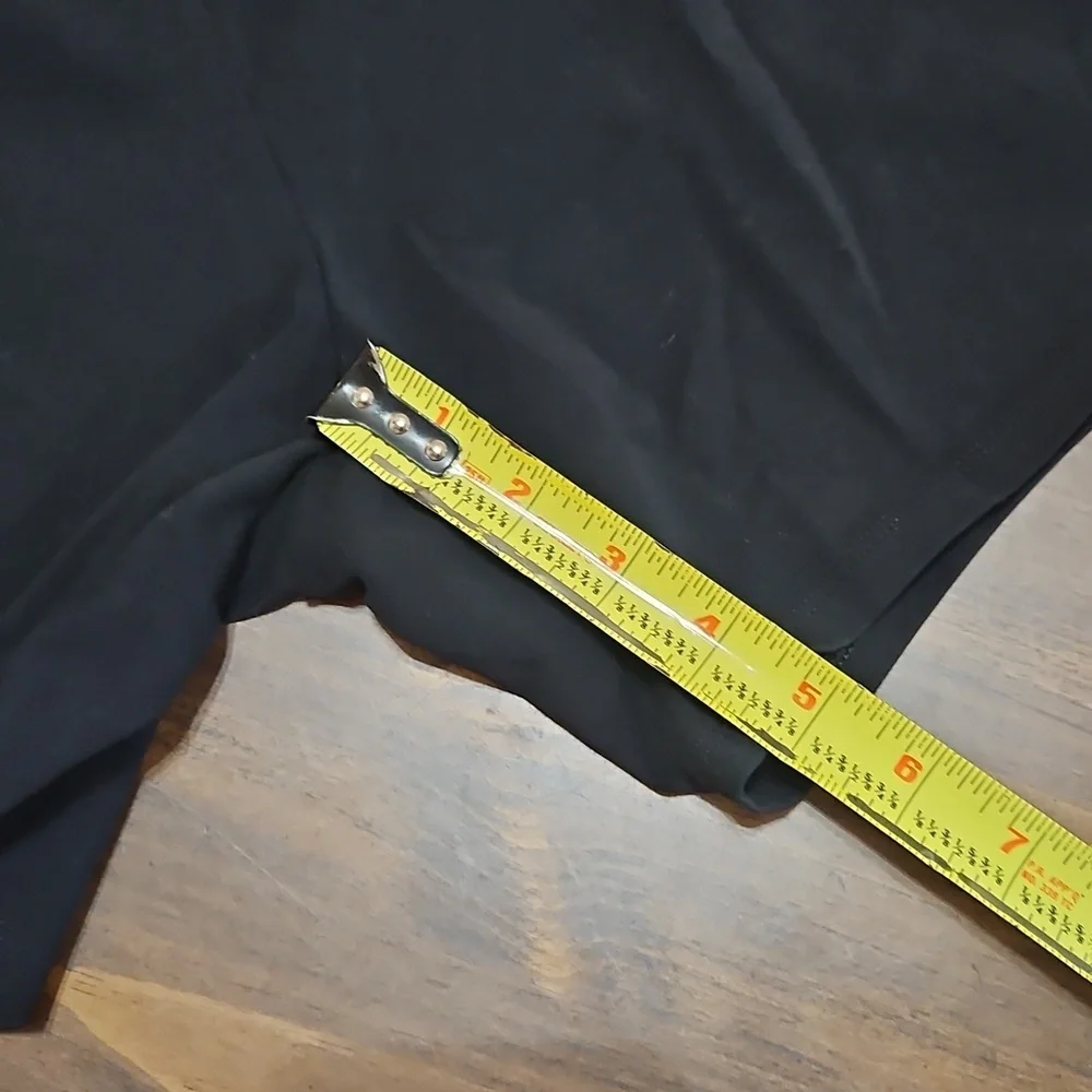 Chico's Classic Black Mini Skort